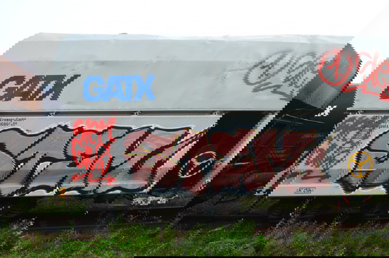 Graffiti Train - Photo by Hall3rOT - STEM, GRS