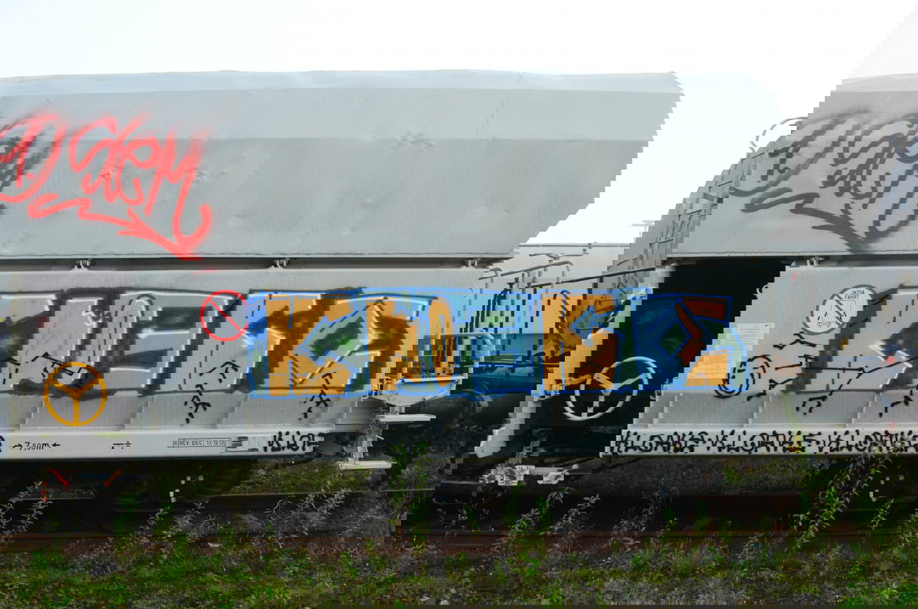 Graffiti Train - Photo by Hall3rOT - KLOAKE, KLOA