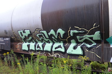 Graffiti Train - Photo by Hall3rOT - HAYF