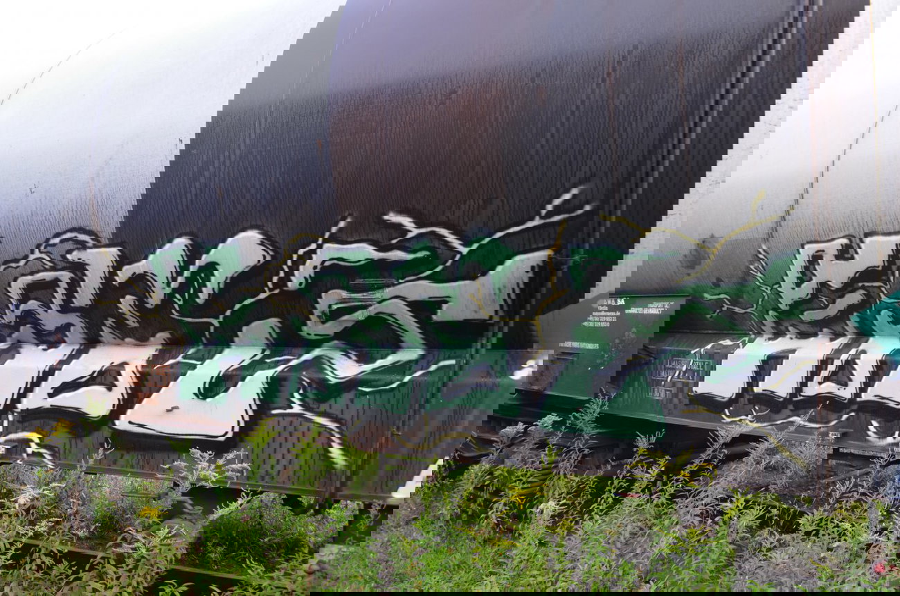 Graffiti Train - Photo by Hall3rOT - HAYF