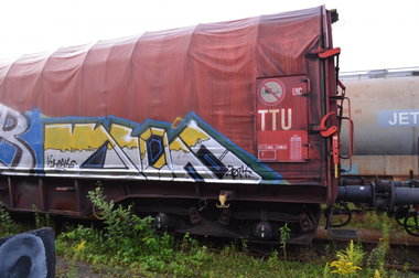Graffiti Train - Photo by Hall3rOT - KLOAKE, KLOA (2014)