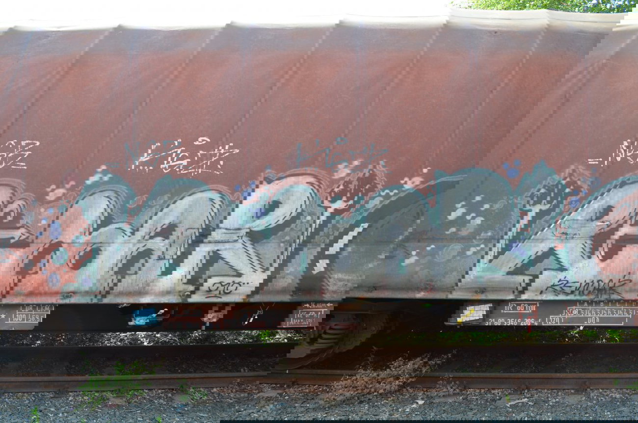 Graffiti Train - Photo by Hall3rOT - RENOAR (2010)