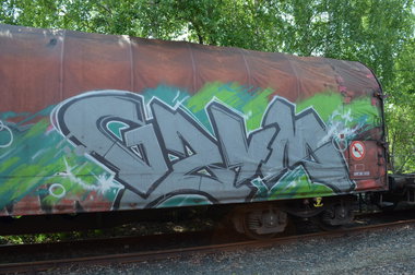 Graffiti Train - Photo by Hall3rOT