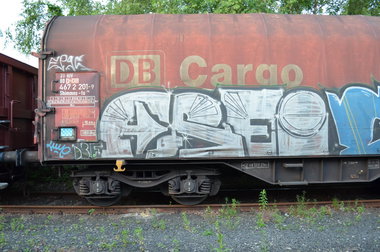 Graffiti Train - Photo by Hall3rOT - FREI, DBF, EPSC