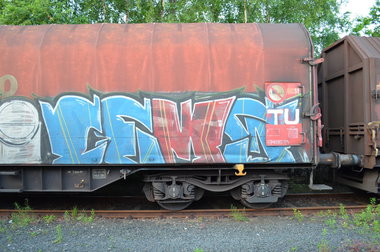 Graffiti Train - Photo by Hall3rOT