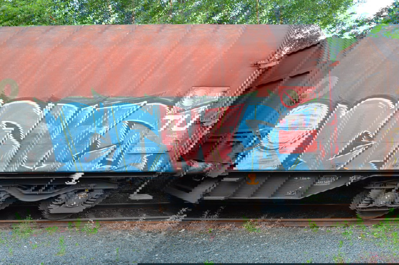 Graffiti Train - Photo by Hall3rOT