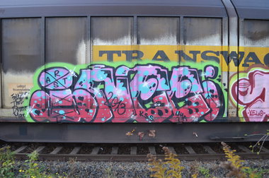 Graffiti Train - Photo by Hall3rOT (2013)