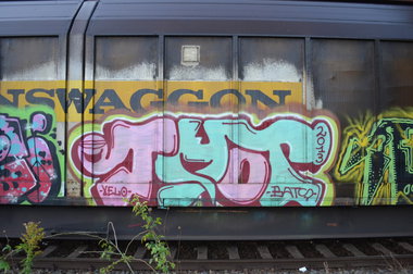 Graffiti Train - Photo by Hall3rOT (2013)