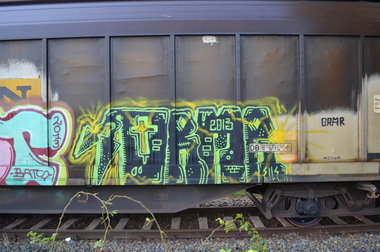 Graffiti Train - Photo by Hall3rOT (2013)