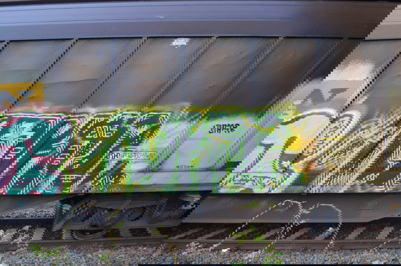 Graffiti Train - Photo by Hall3rOT (2013)