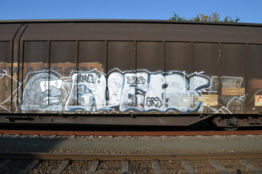 Graffiti Train - Photo by Hall3rOT - EVER, RAC, GRS