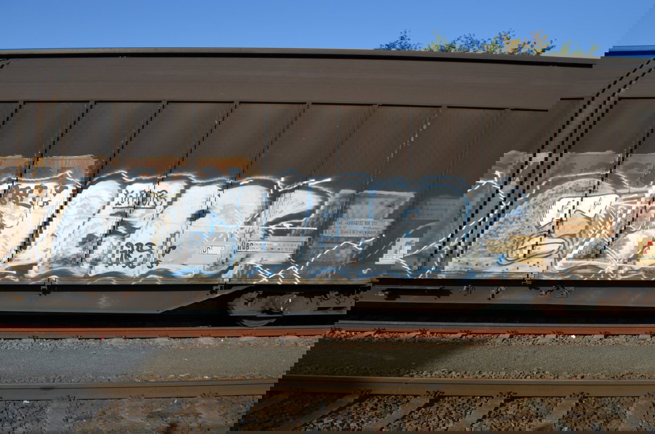 Graffiti Train - Photo by Hall3rOT - EVER, RAC, GRS