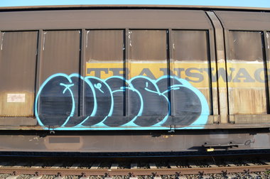 Graffiti Train - Photo by Hall3rOT - MOSES