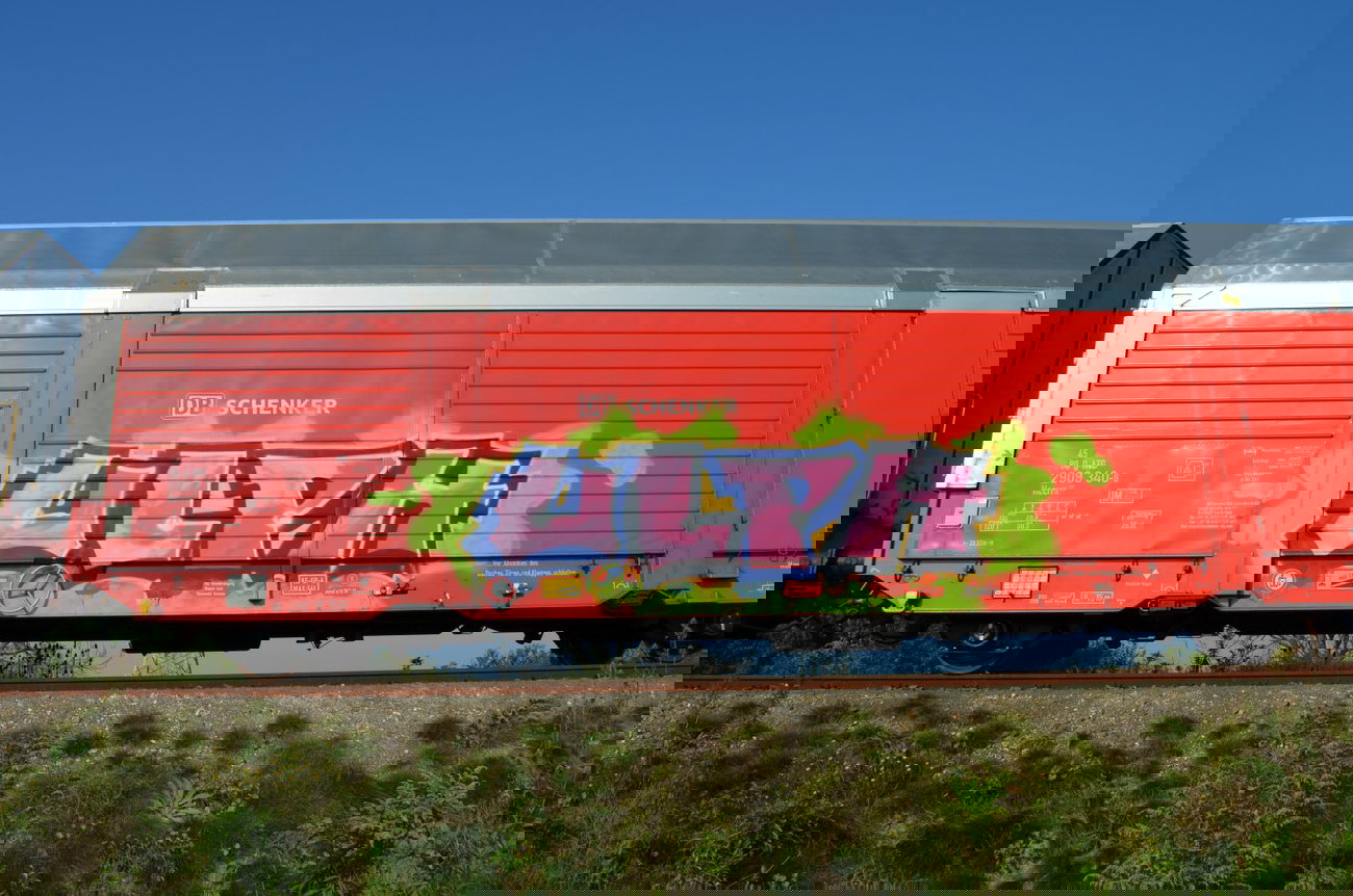 Graffiti Train - Photo by Hall3rOT - ULPH