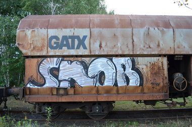 Graffiti Train - Photo by Hall3rOT - SNOB
