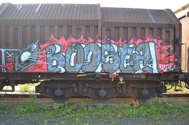 Graffiti Train - Photo by Hall3rOT - BOOSTA, RAC