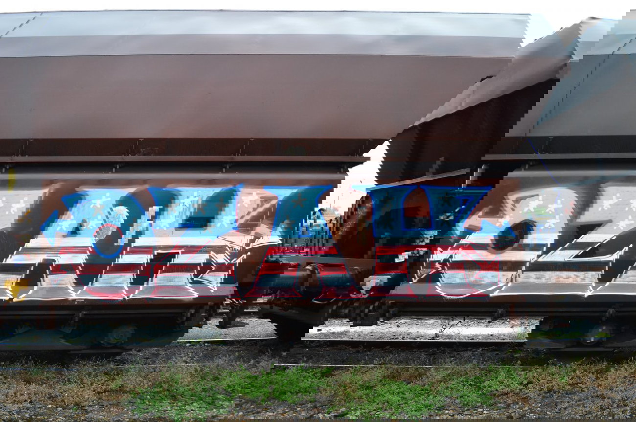 Graffiti Train - Photo by Hall3rOT - OZAH