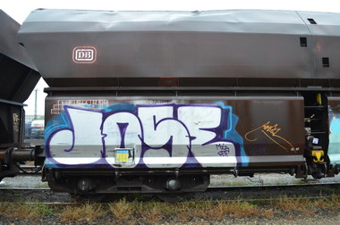 Graffiti Train - Photo by Hall3rOT - JOSE, MIA, C.F.F.