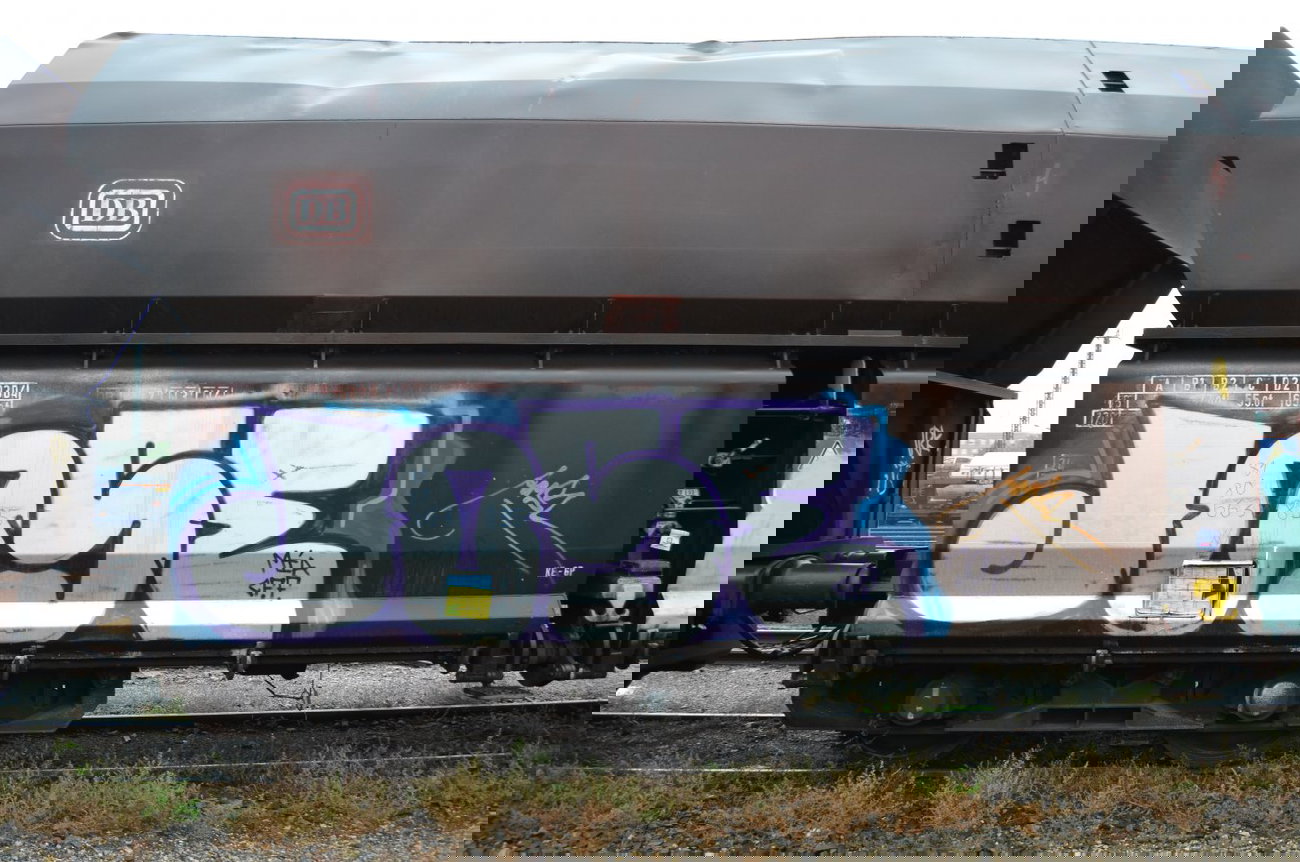 Graffiti Train - Photo by Hall3rOT - JOSE, MIA, C.F.F.