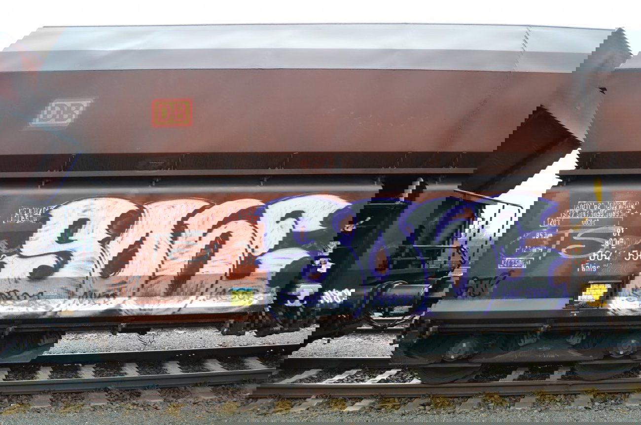 Graffiti Train - Photo by Hall3rOT