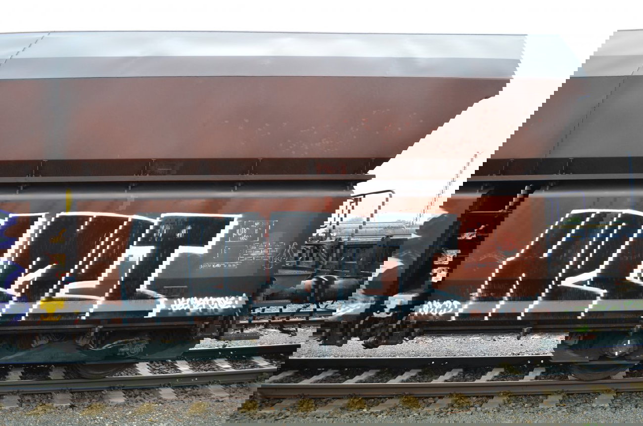 Graffiti Train - Photo by Hall3rOT - HELMET, ONE, NYCD