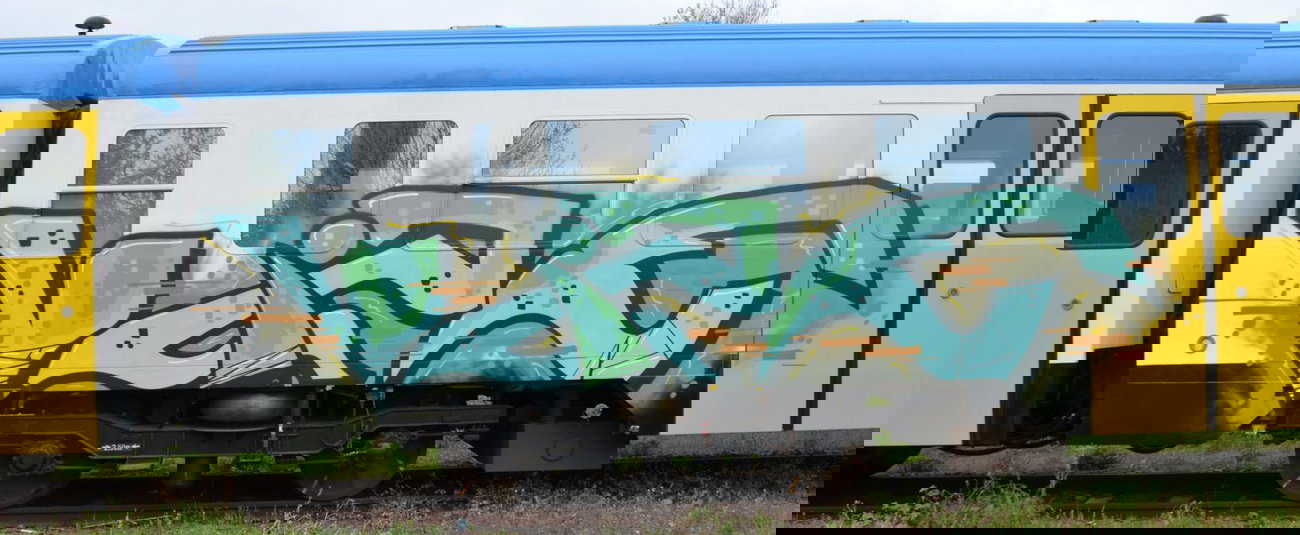 Graffiti Train - Photo by Hall3rOT - VIZE