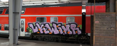 Graffiti Train - Photo by Hall3rOT - UKW, IMR