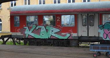 Graffiti Train - Photo by Hall3rOT - KOR, 100 (2013)