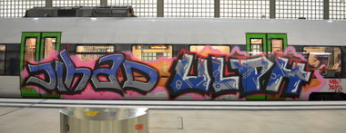 Graffiti Train - Photo by Hall3rOT - JIHAD, ULPH