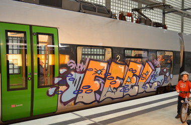 Graffiti Train - Photo by Hall3rOT