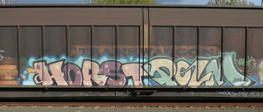 Graffiti Train - Photo by Hall3rOT - HORST, POLM