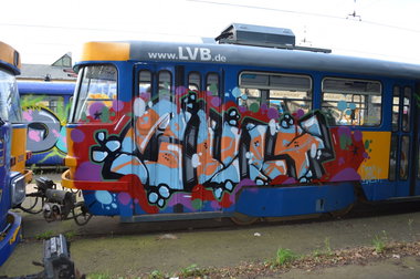 Graffiti Train - Photo by Hall3rOT - CULT, COOLT
