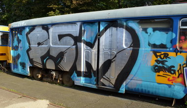 Graffiti Train - Photo by Hall3rOT - PSM, HAWAI, FÜRDIEGANG