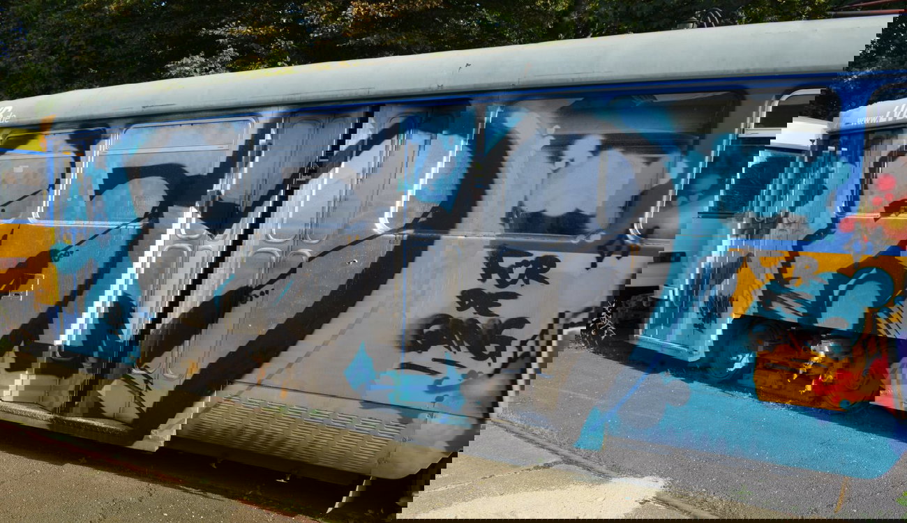 Graffiti Train - Photo by Hall3rOT - PSM, HAWAI, FÜRDIEGANG