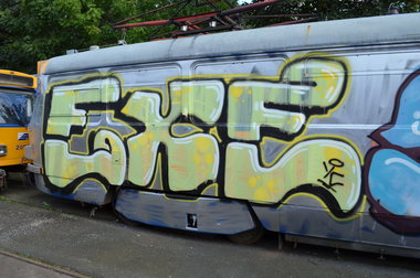Graffiti Train - Photo by Hall3rOT - EXE, YC, TRASH