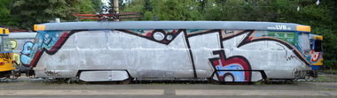 Graffiti Train - Photo by Hall3rOT - ÜF.S, BIREK, HAINZ