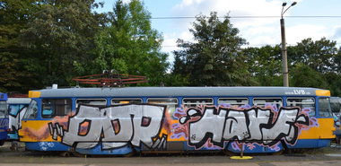 Graffiti Train - Photo by Hall3rOT - DDR, HAYF