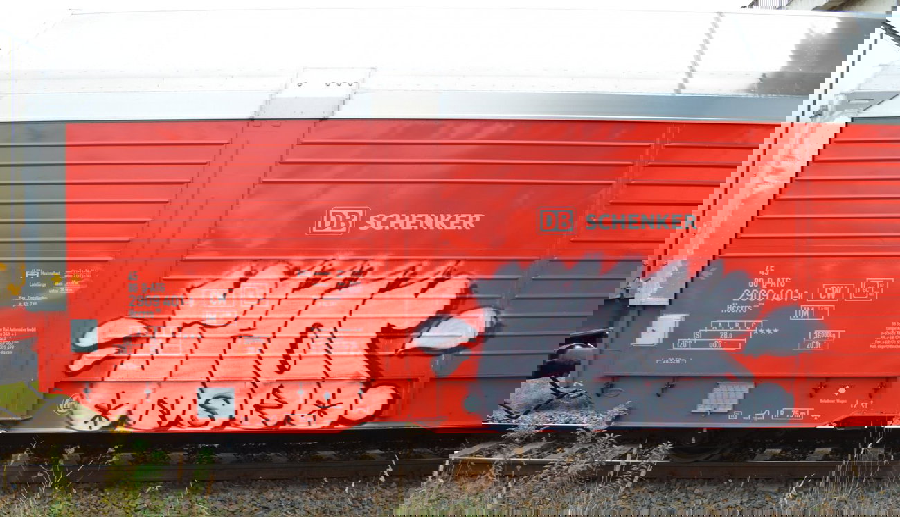 Graffiti Train - Photo by Hall3rOT - CHOR, NSR
