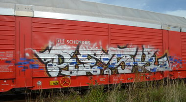 Graffiti Train - Photo by Hall3rOT - RESK