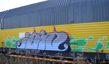 Graffiti Train - Photo by Hall3rOT - IGID (2014)
