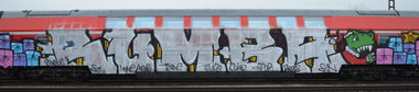 Graffiti Train - Photo by Hall3rOT - RUMBA