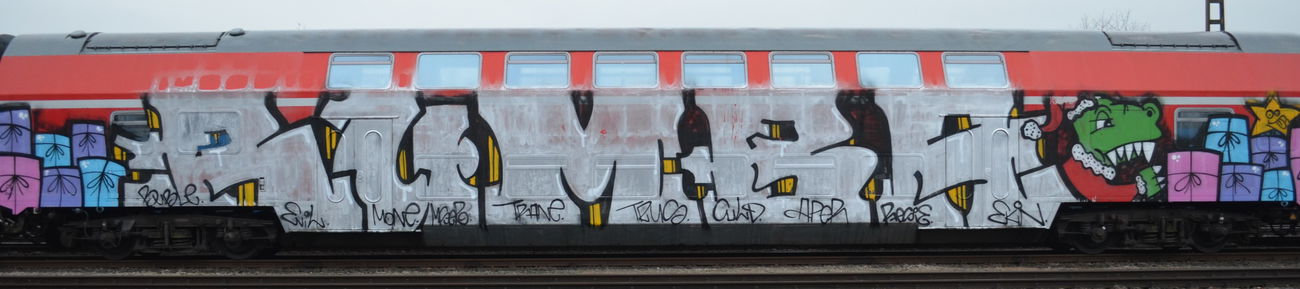Graffiti Train - Photo by Hall3rOT - RUMBA
