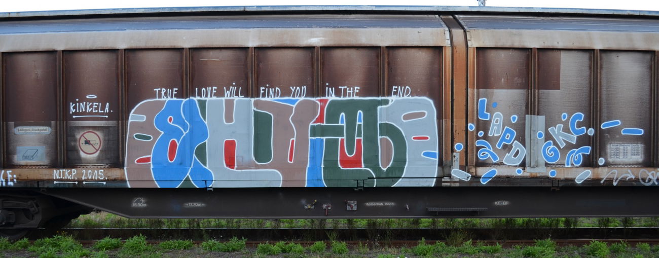 Graffiti Train - Photo by Hall3rOT - SHEM, LAPD, GKC
