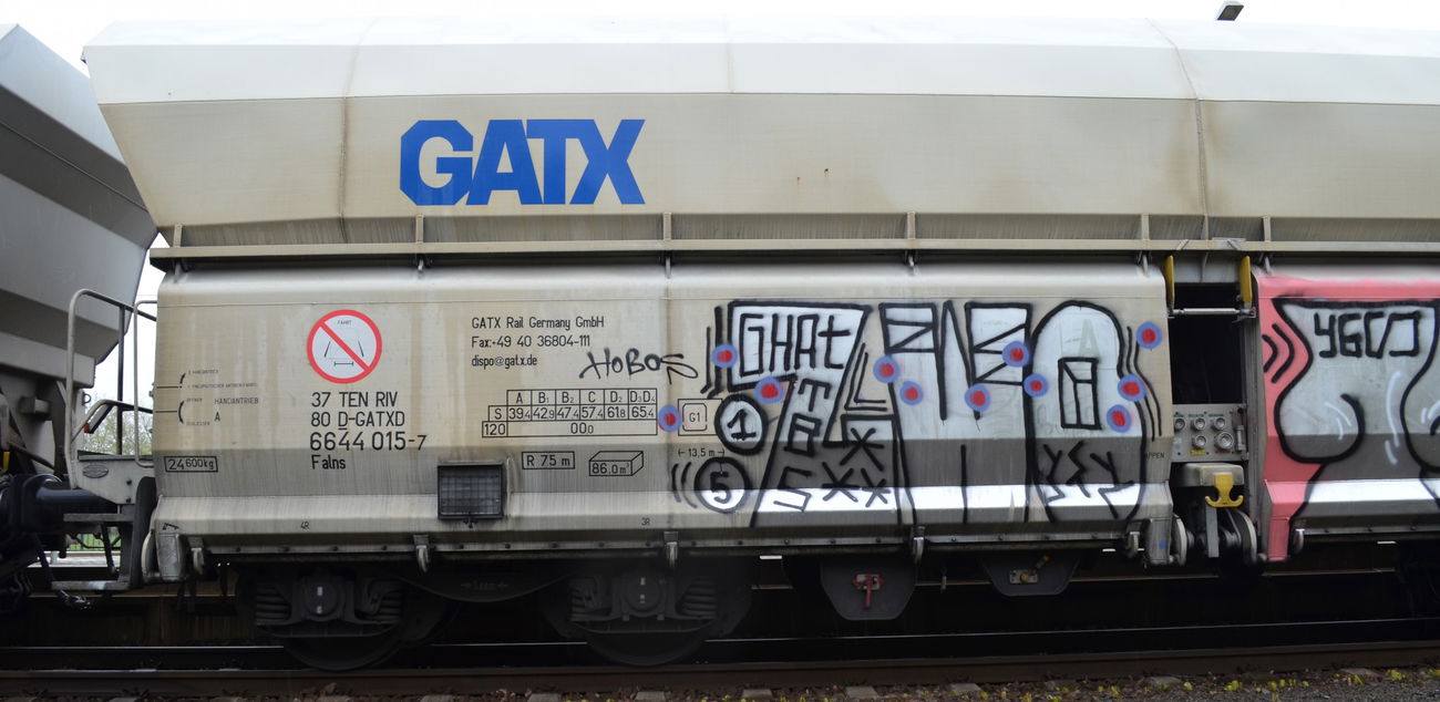 Graffiti Train - Photo by Hall3rOT - ZWO