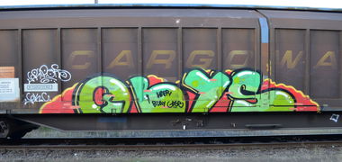 Graffiti Train - Photo by Hall3rOT - QBYS