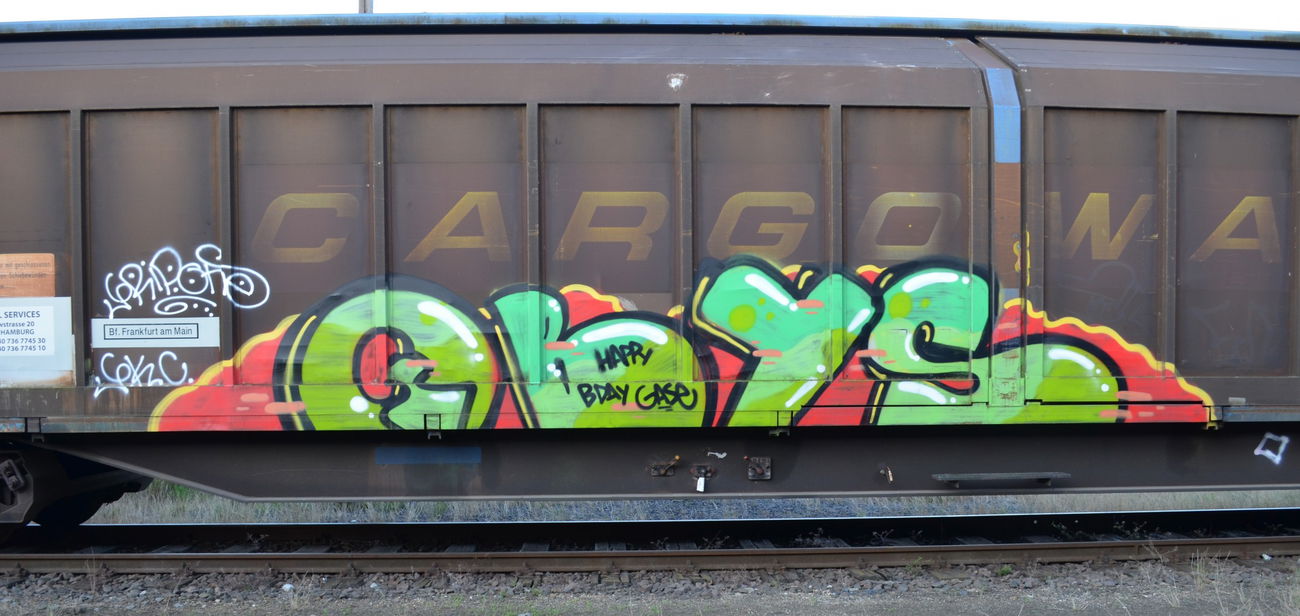 Graffiti Train - Photo by Hall3rOT - QBYS