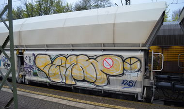 Graffiti Train - Photo by Hall3rOT