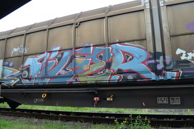 Graffiti Train - Photo by Hall3rOT - FIGER