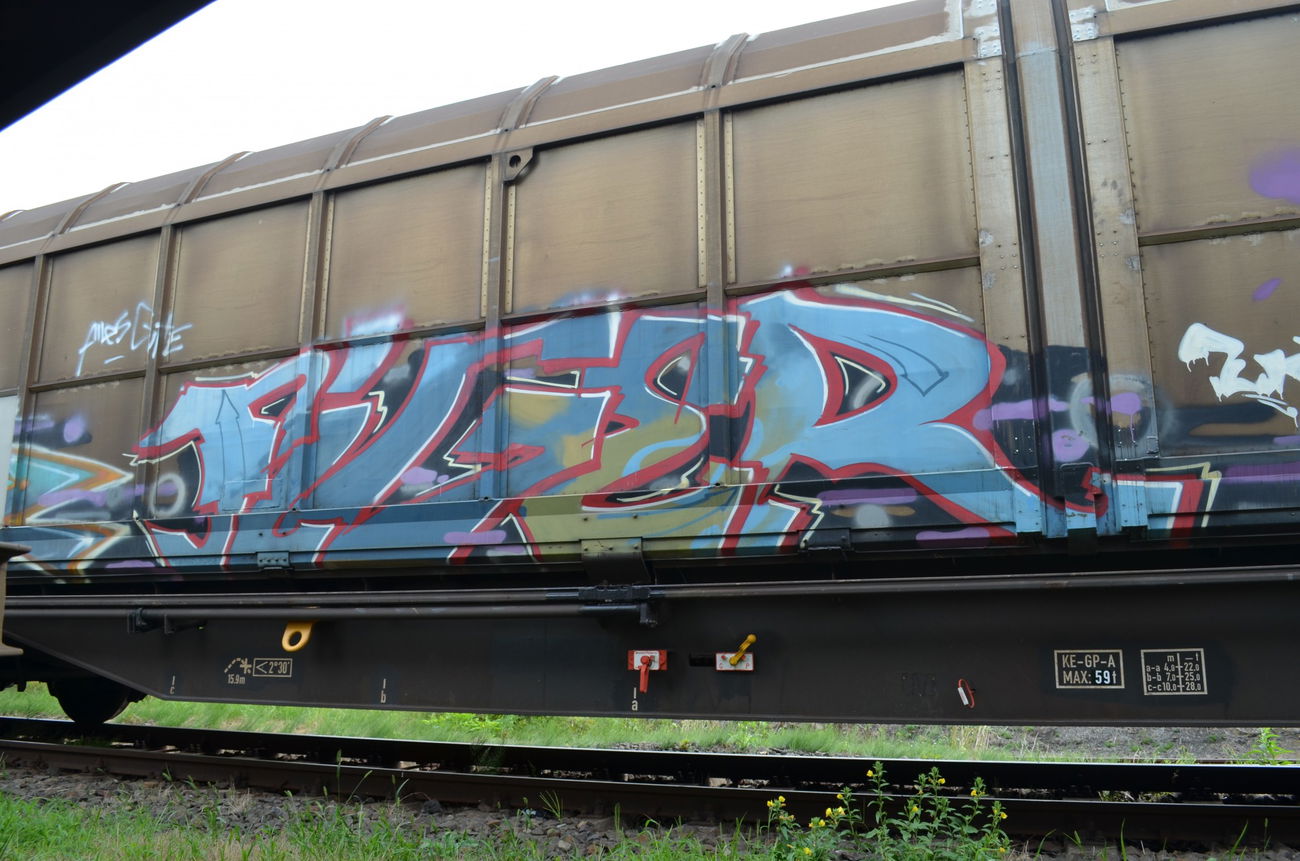 Graffiti Train - Photo by Hall3rOT - FIGER