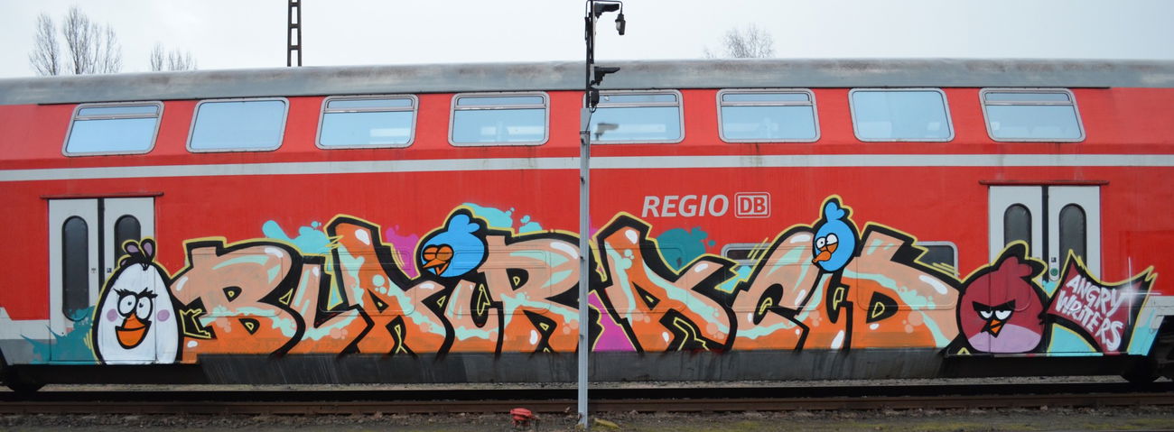 Graffiti Train - Photo by Hall3rOT - BLAIR, ACID